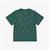 Stella Mccartney Tt8p71 Z1394 719ma Lightning Bolt Print Teddy Bear Chest Pocket Kids Short Sleeve Tee