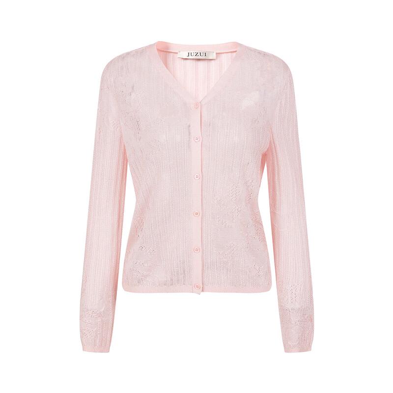JUZUI Women's Sweet H-Line Knit Cardigan