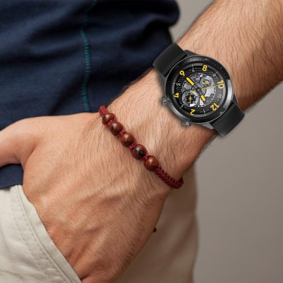 Řemínek k hodinkám 22mm vodotěsný měkký silikonový řemínek pro chytré hodinky náhradní pro hodinky Realme Watch 2/2 Pro/3 Pro/S/S Pro