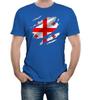 Torn Georgia Men's Flag T-Shirt Georgian Tbilisi Country National Football