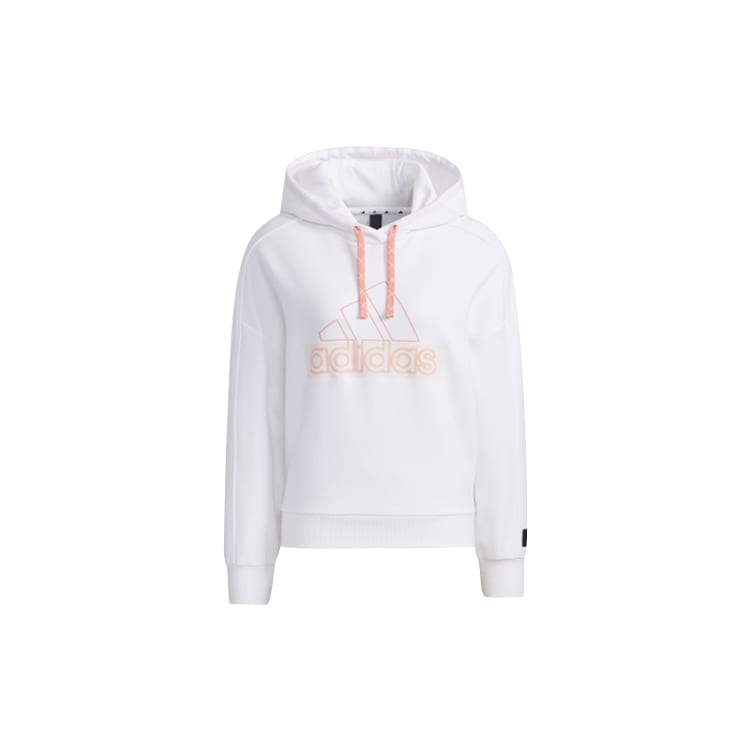 adidas Sweatshirts Women's White Hooded Moderate Regular GP0722