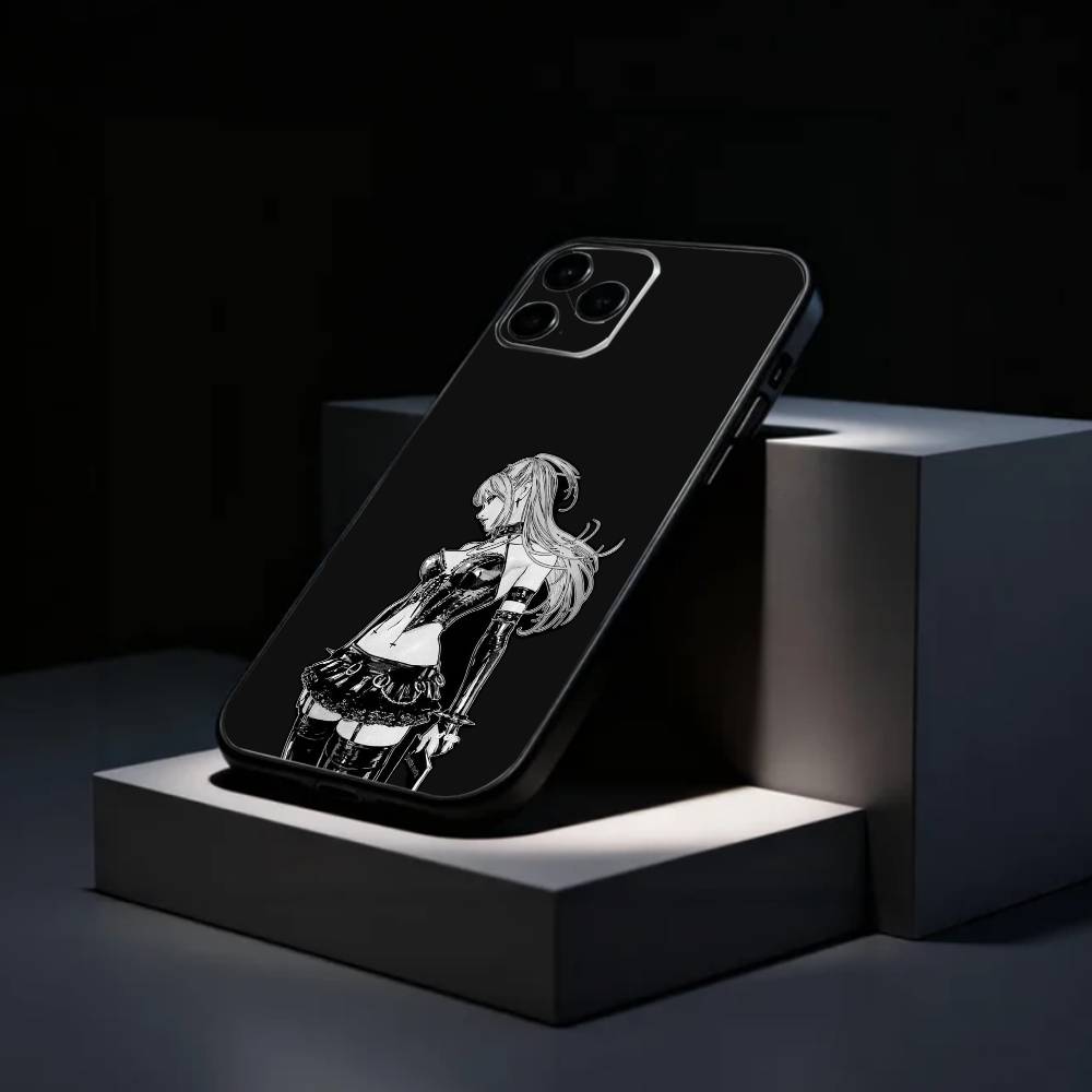 Misa anime D-Death N-Note    Phone Case Silicone Soft For IPhone 17 16 15 14 13 12 11 X XR Plus Pro Max Plus