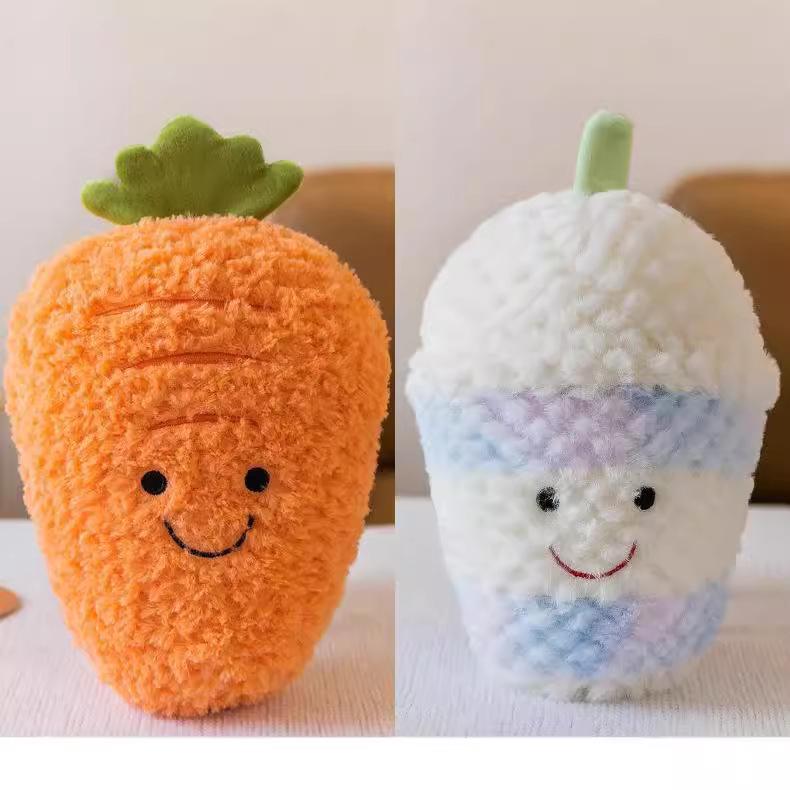 Fruit Series Plush Toys: Pineapple, Strawberry, Watermelon Dolls for Weddings and Toss Games