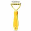 Stainless Steel DoubleSided Pet Grooming Comb for Cats and Dogs, Dematting Deshedding Tool Large