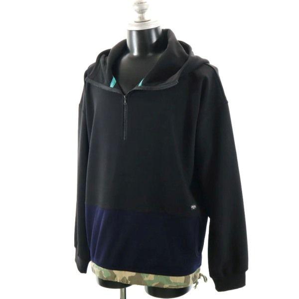 

Новый анорак-парка quolt Камуфляж L черный Мужской Б/у