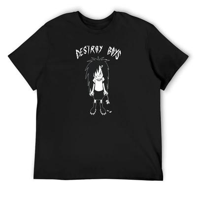 Destroy Boys Merch T-Shirt Luxury T-shirt Tops Custom T-shirts Mens Cotton T Shirts