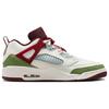 Pánské tenisky Air Jordan Spizike Low Rok draka Bílá Sail Olejově zelená FJ6372-100