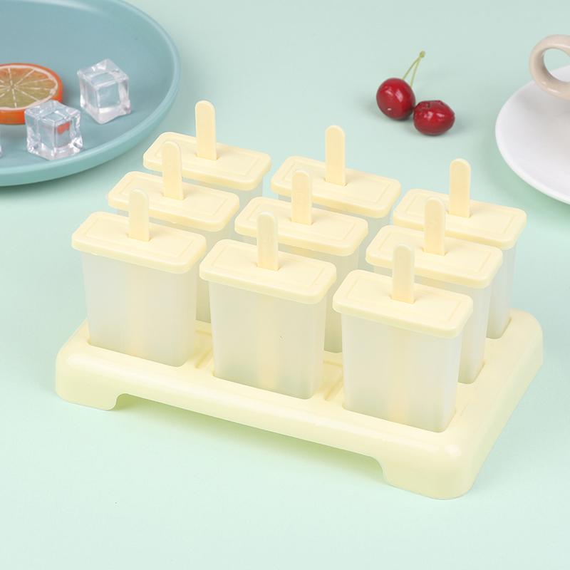 Iskrem Popsicle Form DIY Iskremmaskin Hjemmelaget Isboks Med Plastpinne Ispinneform Isbitbrett Kjøkkenredskaper