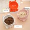 Cat Feeder Supplies Puppy Kitten Cat Food Bowl Water Feeder Container Pet Feeding Bowl Pet Supplies