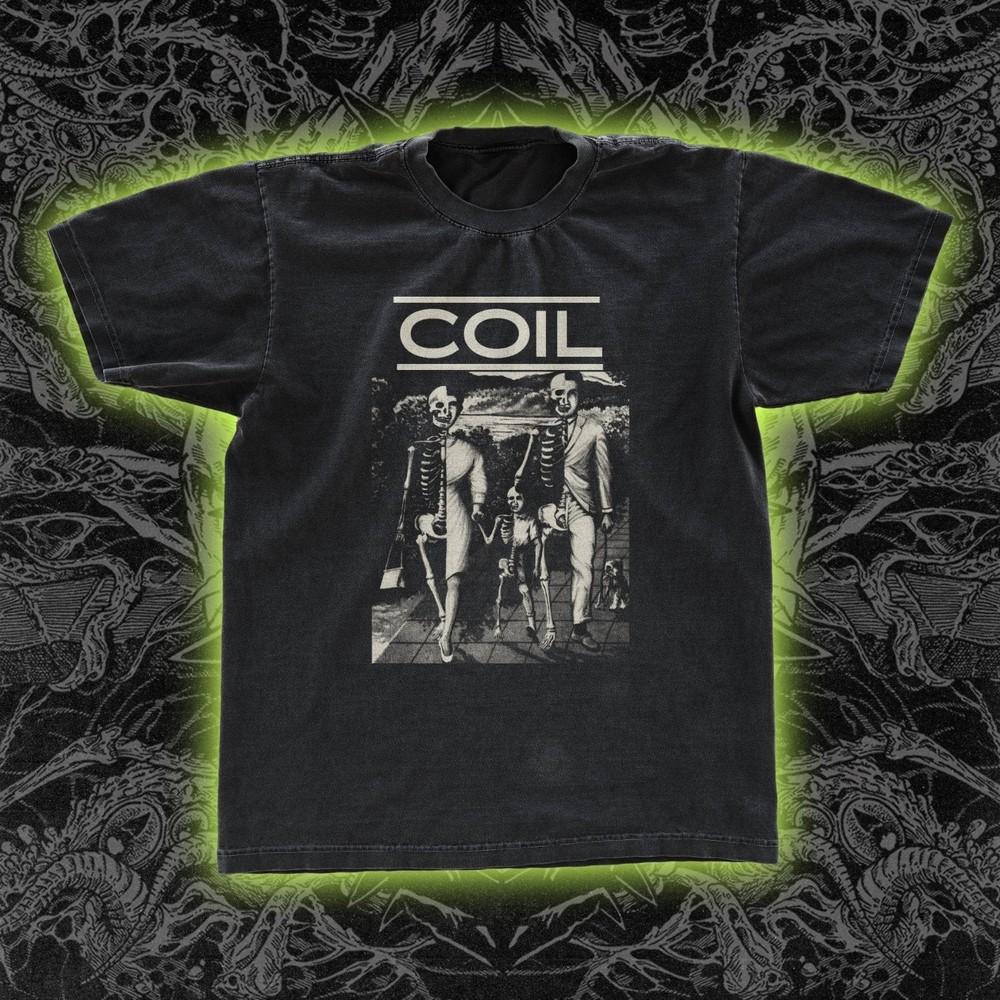 Coil Unnatural History Black Shirt Full size S-5XL Unisex AD428 Unisex T-Shirt XXXXL