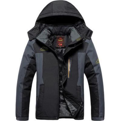 Veste Shell vêtements de travail hommes Sports de plein air imperméable grande taille grande taille manteau en coton coupe-vent