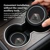 Car Cup Holder Coaster Non-Slip Pad Auto Interior Decor Accessories For Volvo V40 V60 C30 C70 S60 S80 S90 XC40 XC60 XC70 XC90 T6