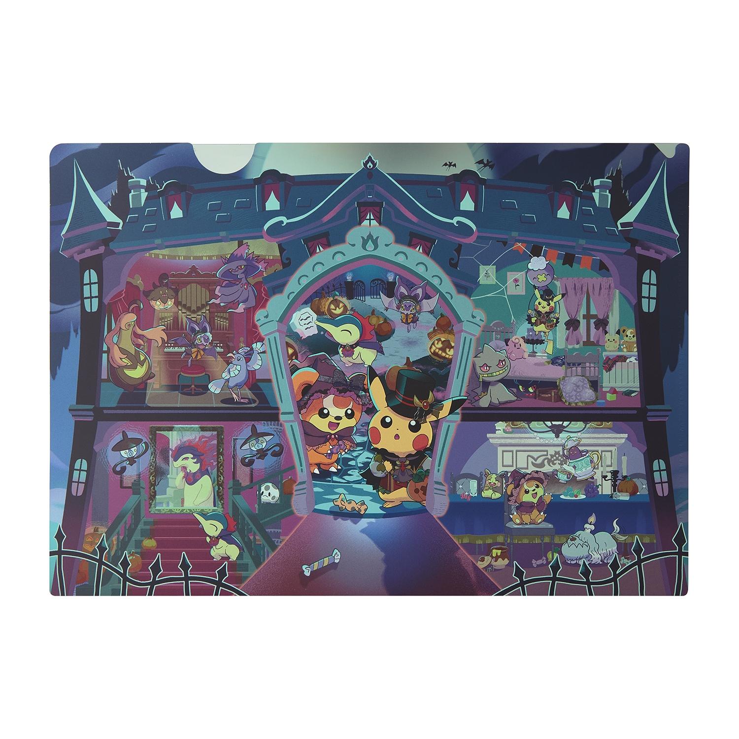 

Pokemon Clear File Halloween Ghost Chateau 2025 Japan NEW