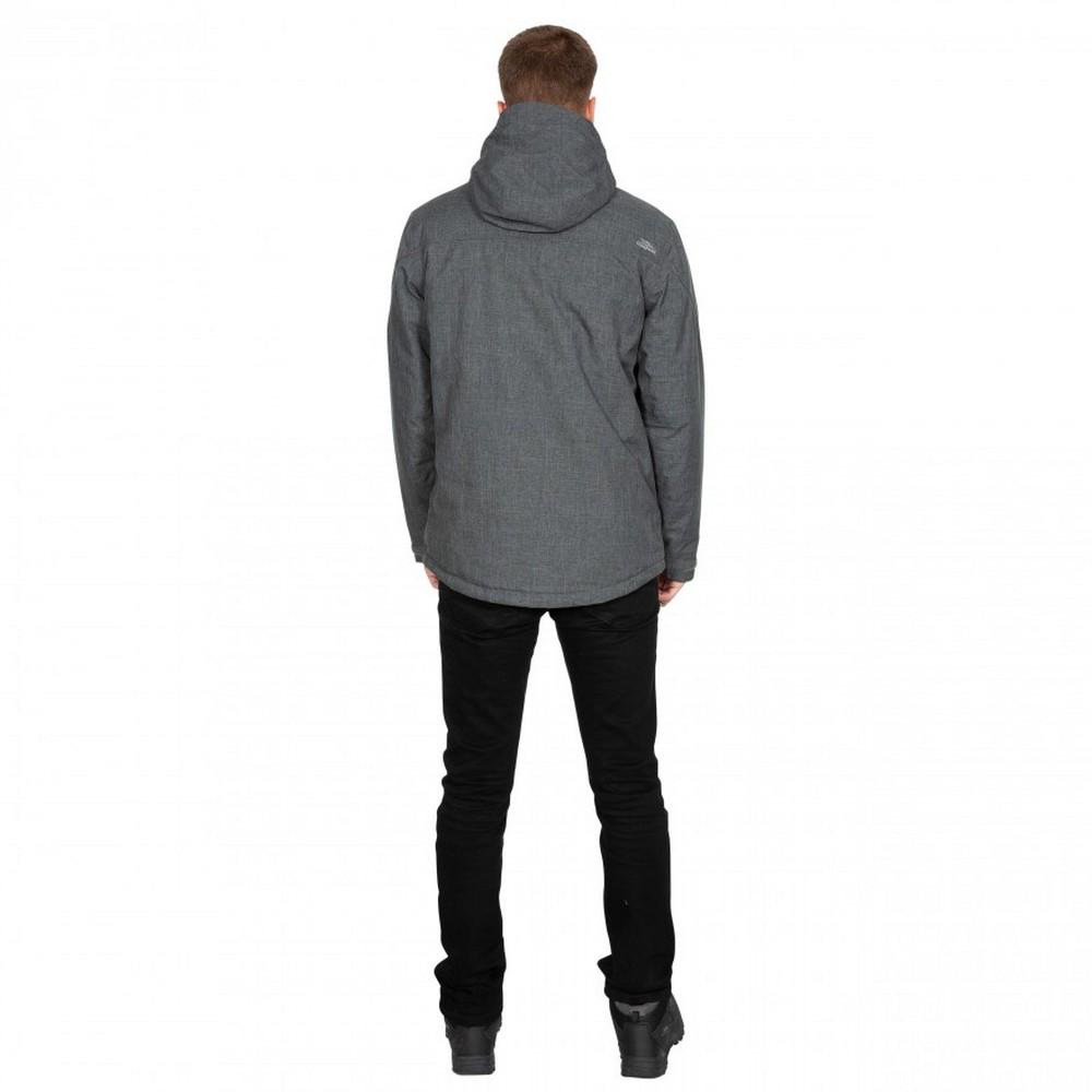TRESPASS Mens Fyfinn Padded Waterproof Jacket