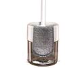 Hemispherical Brush Head Toilet Brush Groove Design Wall Mount Brush  Apartment Living