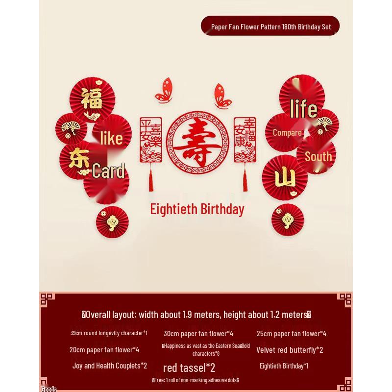 

Настенный декор для празднования юбилея для 60-го, 70-го, 80-го юбилеев