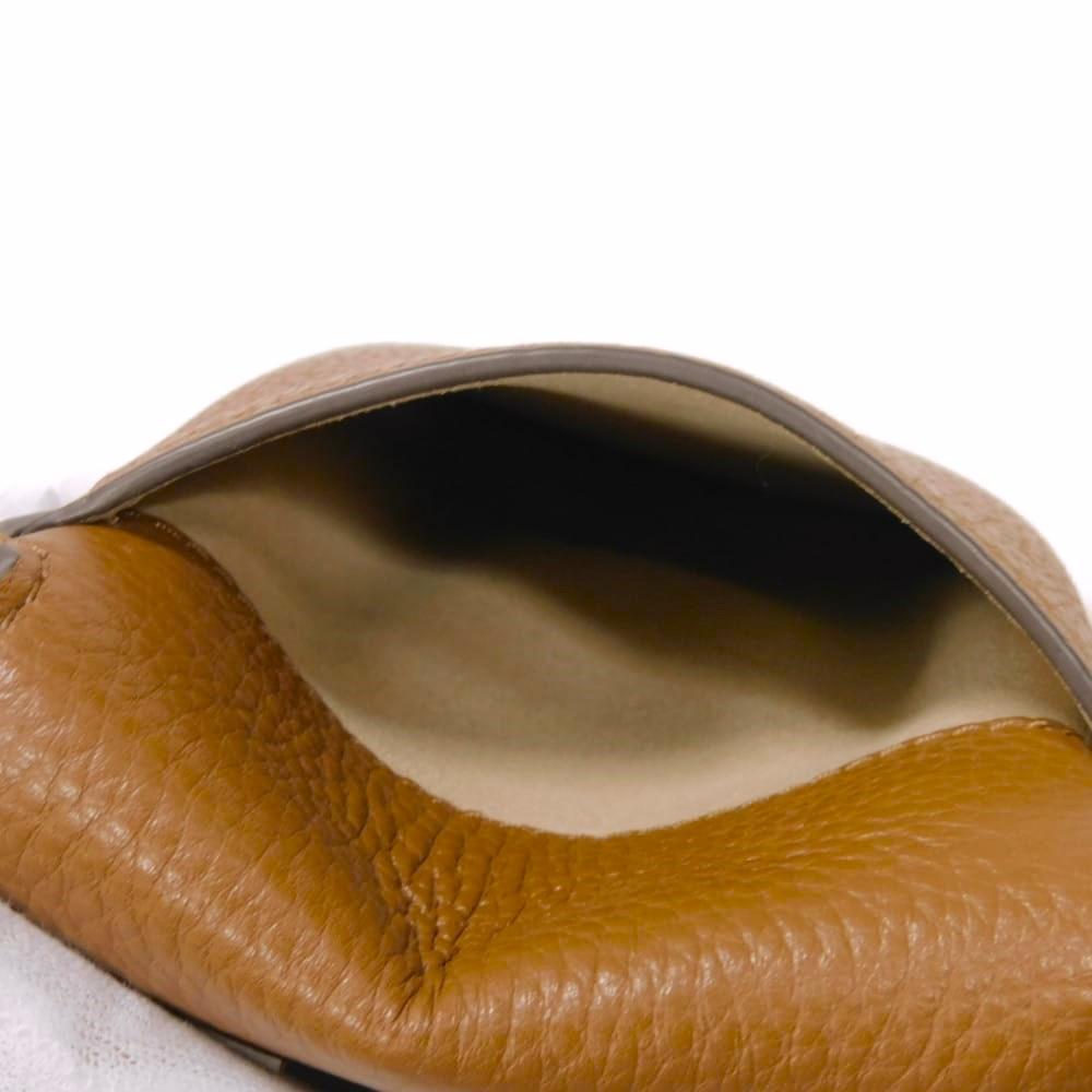 Used Britten Phone Crossbody Case (10833) 151007 7921, Pebbled Brown, Pochette, Smartphone Case with Double T Logo