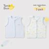 Qiaojiao Duck 2-Piece Baby Cotton Vest Set