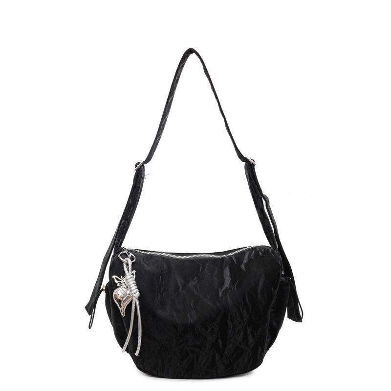 Large-capacity tote bag women's summer new trend solid color shoulder bag simple casual commuter bag