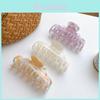 Elegant Double Layered Teeth Hair Claw Clip For Women In Fashionable Styles And Vibrant Colors