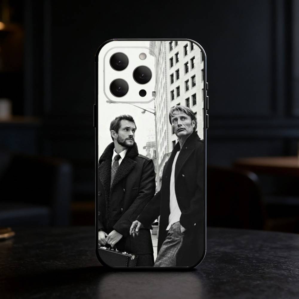Hannibal Will Graham Phone Case Silicone black Soft For IPhone 17,16,15,14,13,12,11,SE,Plus Pro Max