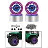 4 Pieces 1/10 RC Crawler Wheel Rims Accessory Replace High Performance Sturdy Spare Parts Car