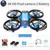 4DRC V8 Mini Drone 4k Profession HD Vidvinkelkamera 1080P WiFi Fpv Drone Kamera Høyde Hold Droner Kamera Helikopterleker