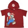 [Bandai] 2026 Summer Super Mario Hoodie with Hood Short Sleeve T-shirt Super Mario Nintendo Ninte...