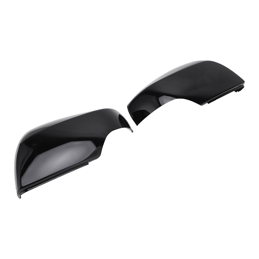 2ks Kryt bočního zpětného zrcátka Lesklá černá 91059AJ210 Náhrada pro Subaru Forester Outback