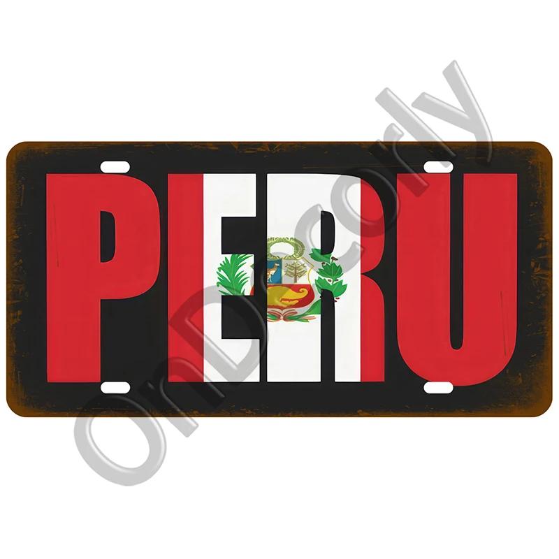 National Flag Tin Sign Plaque | (France/Spain/Germany/Mexico/USA) | Home/Bar/Craft Space Decor
