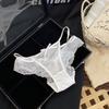 Lady Summer Sexy Pure Desire Lace Satin Close Skin Comfortable Low Waist Triangle Briefs