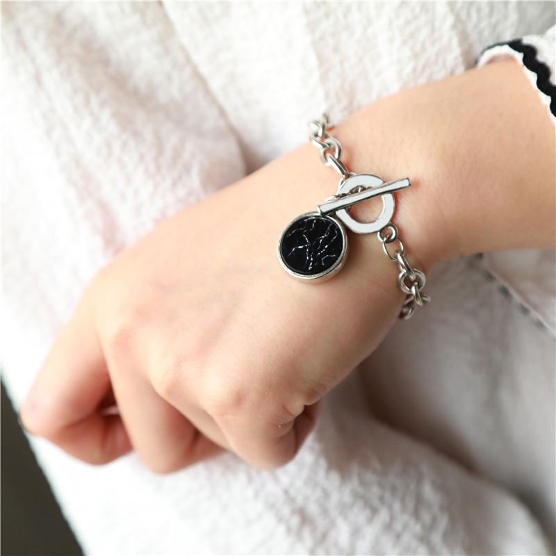 JYL TS Bracelet  Beach Starfish Combo Attracts Relaxation & Blessings ZJ4016 cerise розовый