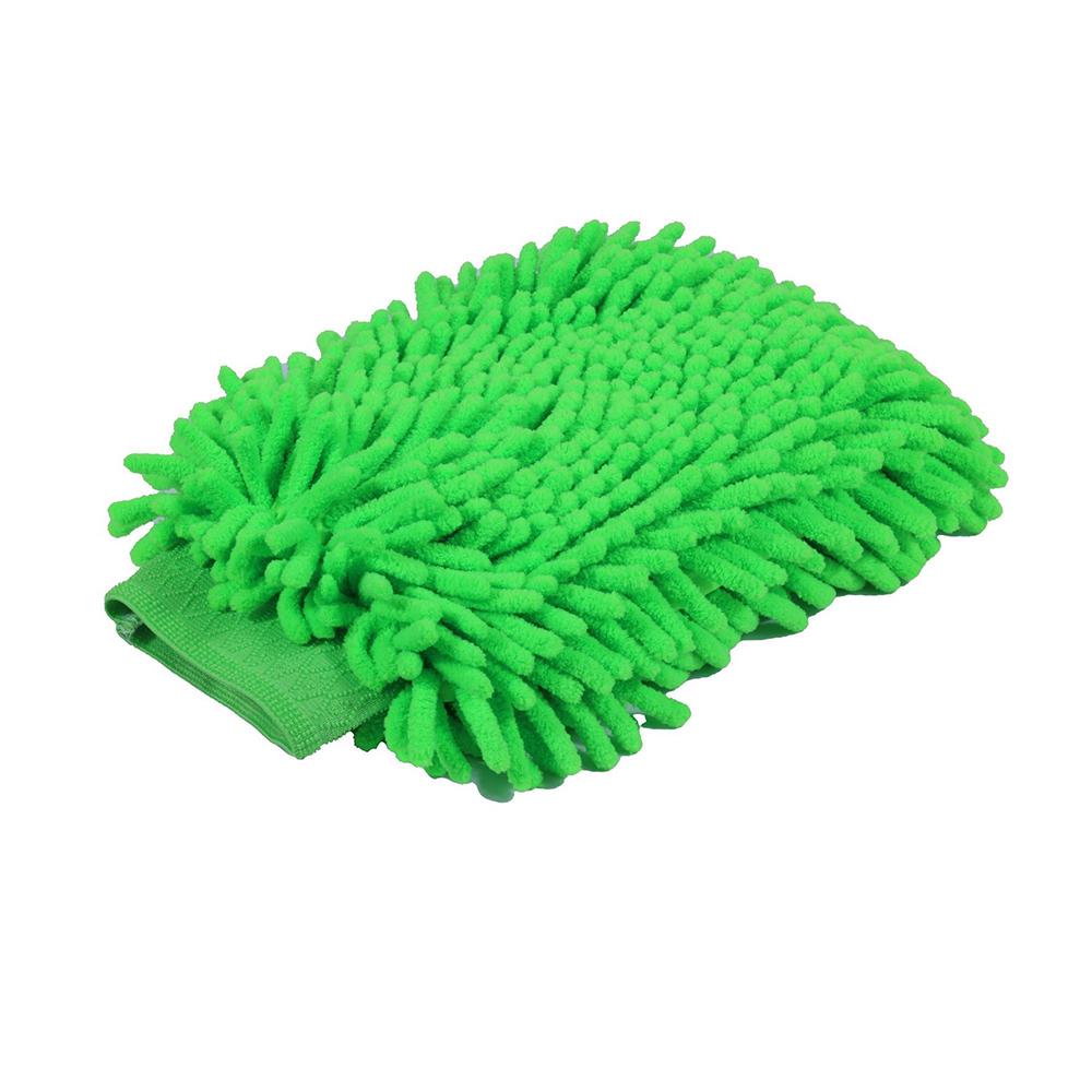 Microfiber Car Wash Gloves– Chenille Plush Rags Thickened double-sided Cleaning Tools Uses for Auto Motorcycle & Glass Detailing