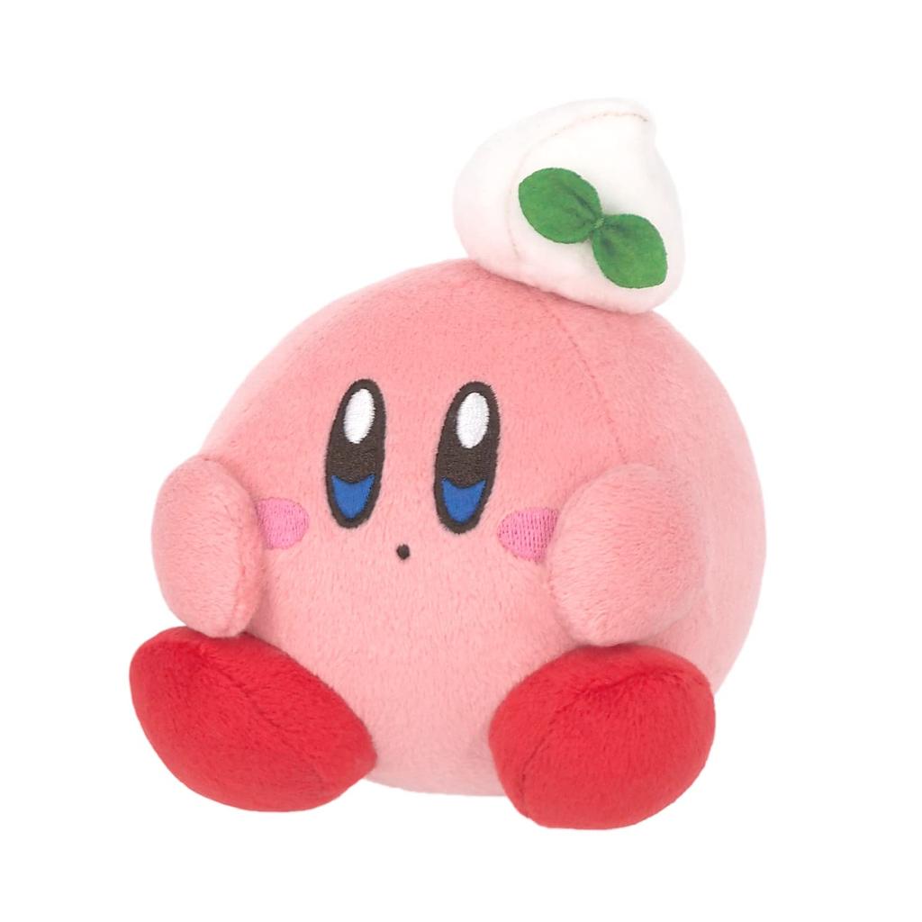 Sanei Boeki Kirby's Gourmet Festival Mini Plush Toy Whipped Cream W11 X D11 X H12.5cm KGF-02
