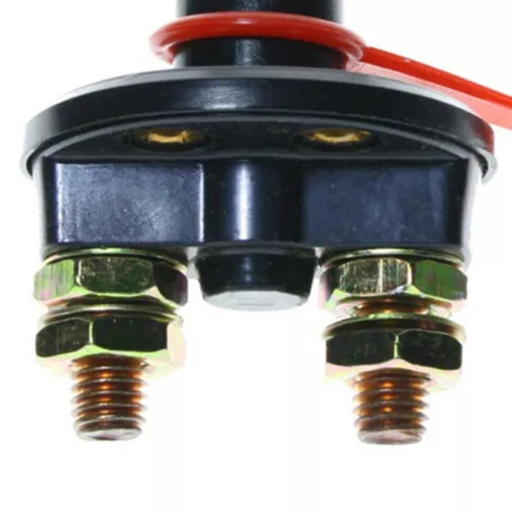 12V/24V Disconnect Battery Isolators Cut Off Kill Switch With Key Battery Power Isolators Kill Switch For Vehicle Motos