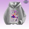K-pop Devil Hunter Children's Hooded Coat Anime Cartoon Fashion Girl Spring and Autumn Cute Coat Children's Clothing