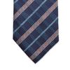 MICHIKO LONDON Brand Made in Italian Silk Jacquard Plaid Regular Size [MICHIKO LONDON] Necktie, Japan, Fabric, Weave, Pattern, Stripe, Business, (C