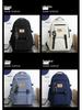 2023 Trendy Nylon Korean-Style Backpack for College Students: Large Capacity Men's and Women's Casual Travel Bag.