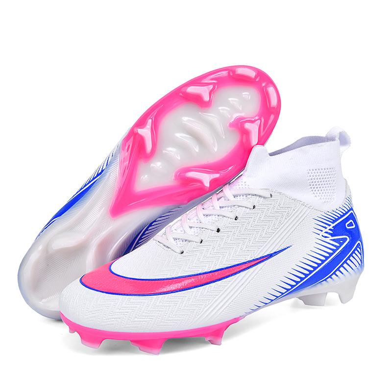 Futsal Hallensport Neueste Herren Fußballschuhe Kunstrasen Fußballschuhe Spiel Fitness Tf/Fg Stiefel Kinder Knöchel - Hohe Qualität 36