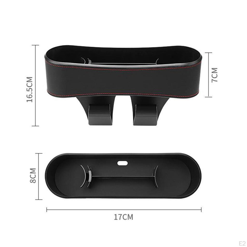 Auto Sitz Lückenfüller Organizer mit Becherhalter Spalt Aufbewahrungsbox für