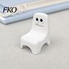 Desktop Phone Holder 3D Printed Holder, Ghost Chair Shape Compact Stand, Hands-free Portable Anti-Slip Decorative for Home Office Travel Stand