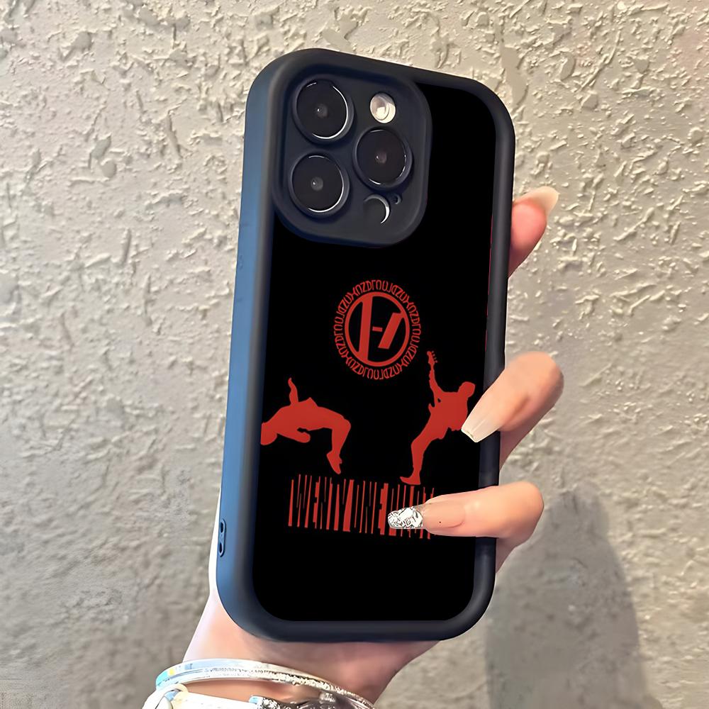 Twenty One Pilots Phone Case For IPhone 17 Pro Max 16 15 14 Pro Max IPhone 13 Pro Max 11 Plus Silicone Cover