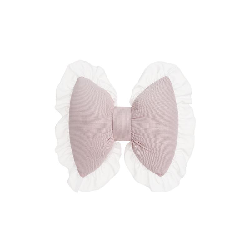 Lace-Edged Butterfly Car Neck & Lumbar Support Pillow - Universal, Comfortable & Breathable for All Seasons