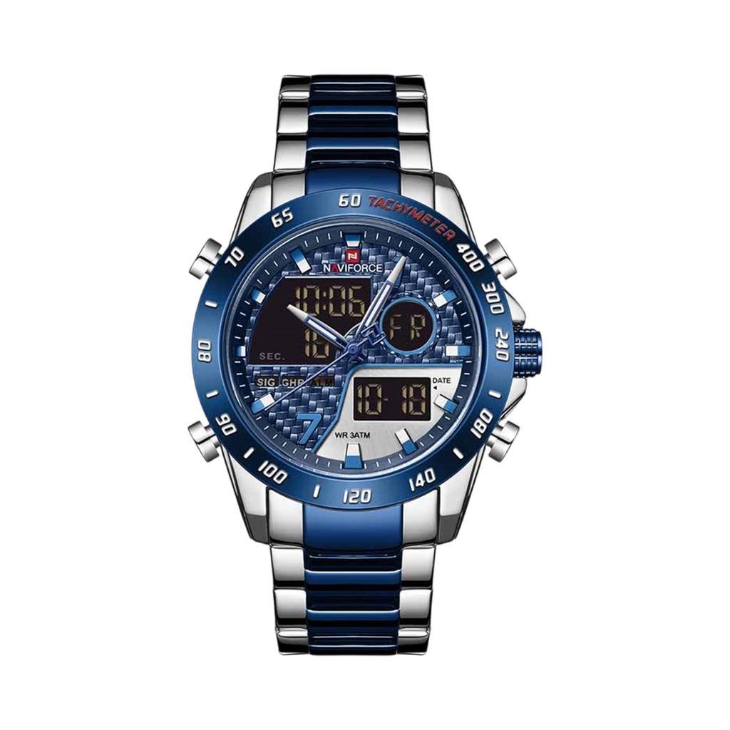 Men's Waterproof Luminous Running Alarm Clock Watch
