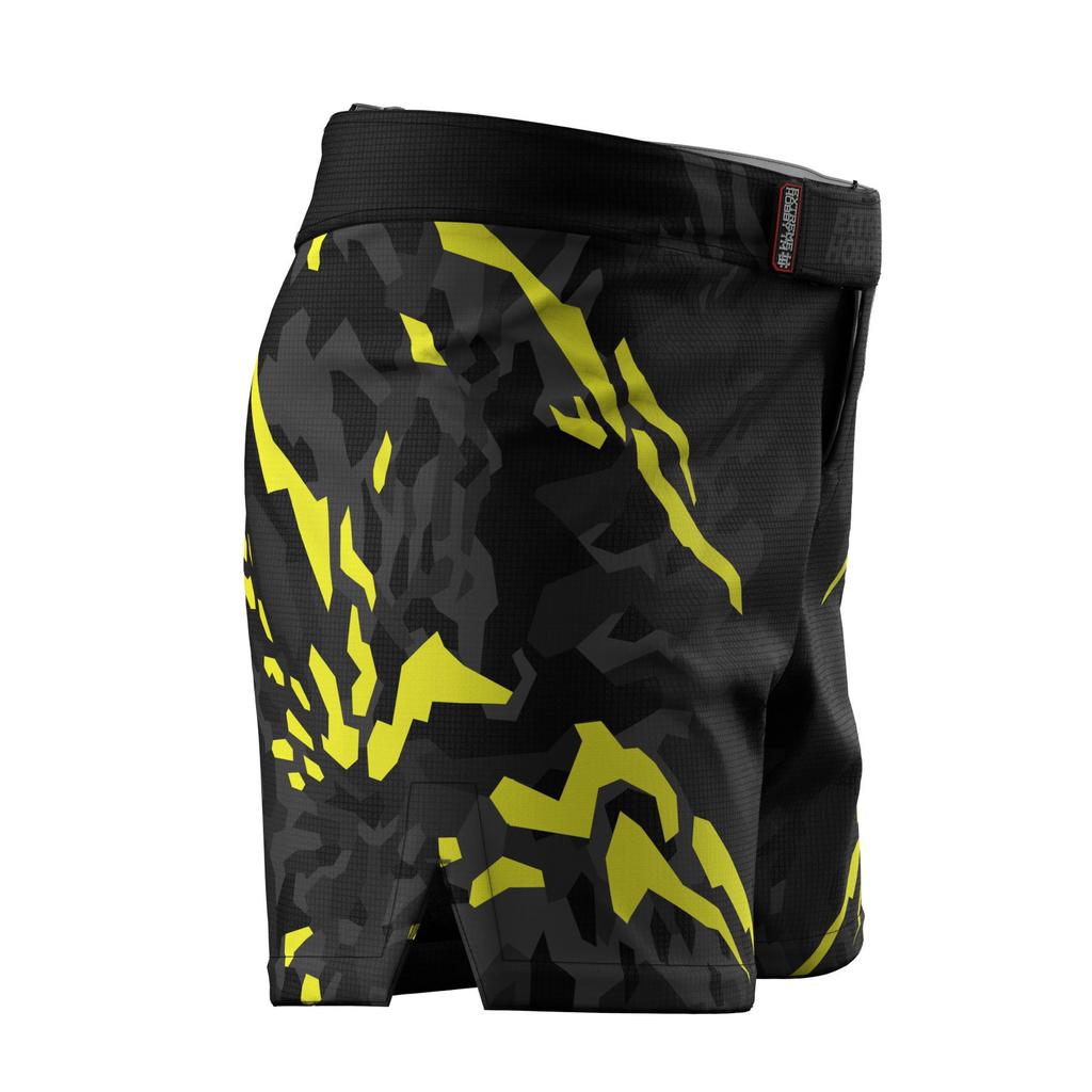 Extreme Hobby Athletic Shorts Black Panther Black and Yellow L