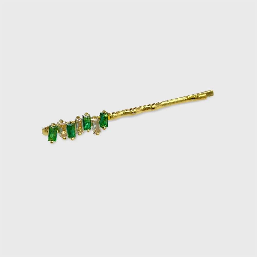 Bumpy Baguette Cubic Hairpin JP-23-335BP