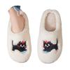Winter Cartoon Cat Cotton Slippers Comfortable Indoor Home Fashion Thick Soled Non Slip Plush Warm Anime Slippers for Women