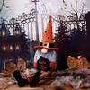 Halloween Long-legged Faceless Doll, Dwarf Pumpkin Hat, Christmas Goblin Figurine Set