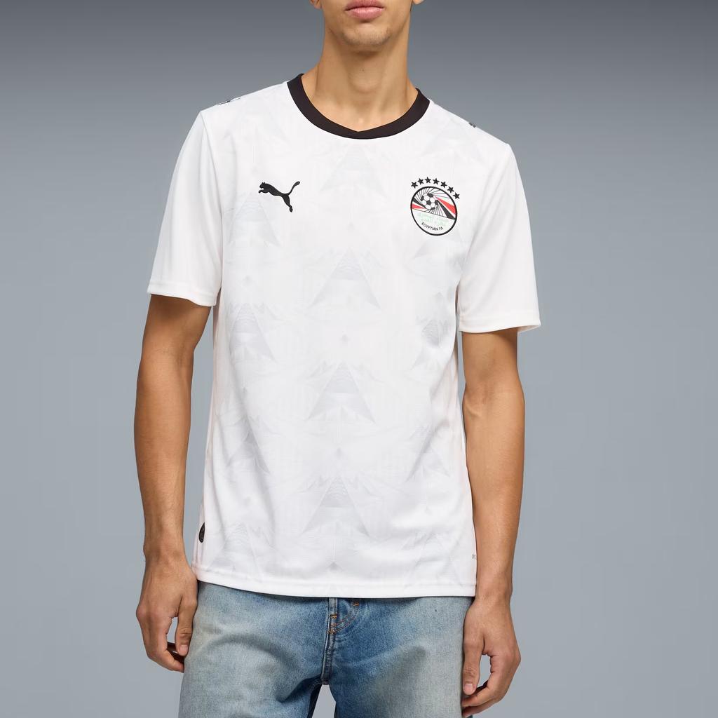 Puma Egypt 2026 Away Kit Puma White-Feather Gray Men Tops 783557-02