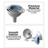 Multifunctional Funnel Set 4 in 1 Kitchen Pouring Tool Filter Funnel Kitchen Funnel  Household Use